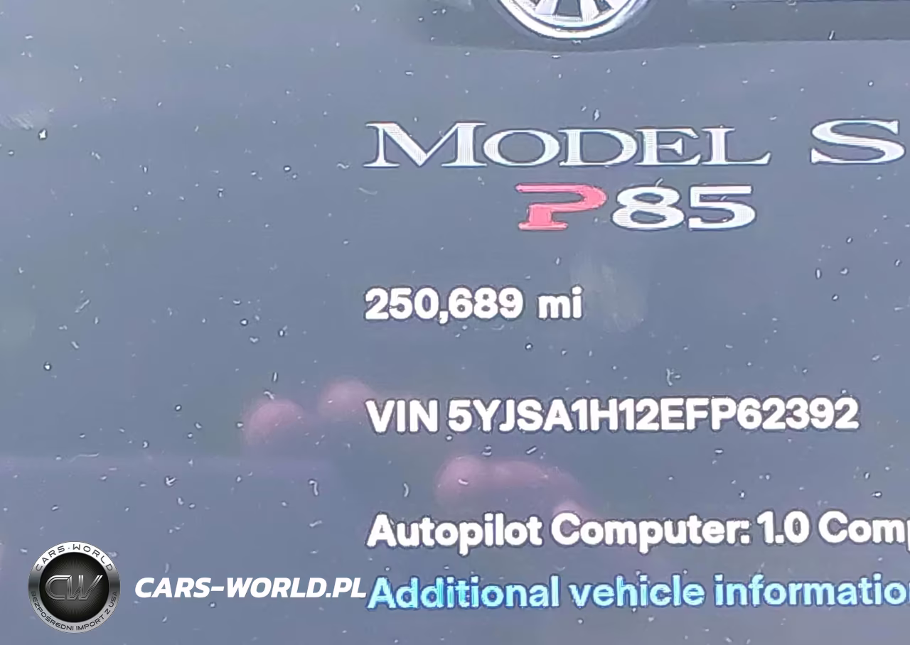 2014 Tesla Model S P85 VIN:5YJSA1H12EFP62392 - 16
