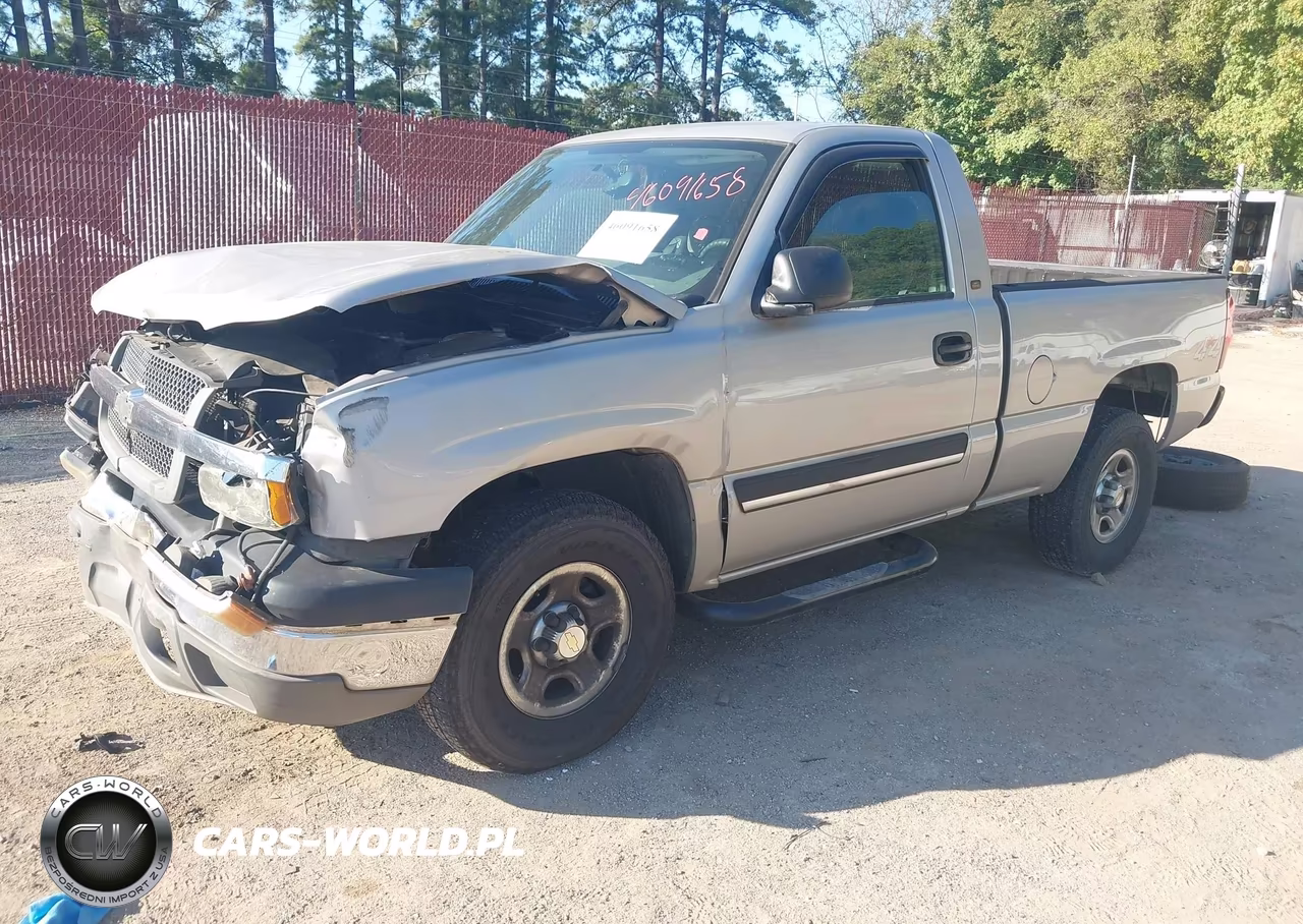 2004 Chevrolet Silverado 1500 VIN:1GCEK14X84Z233705 - 2