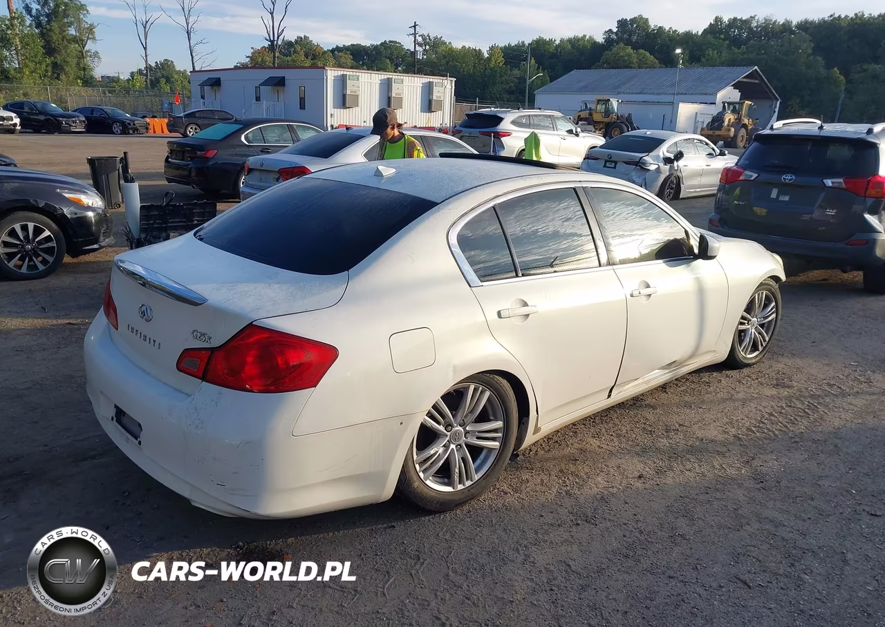 2011 Infiniti G25X VIN:JN1DV6AR8BM650664 - 4