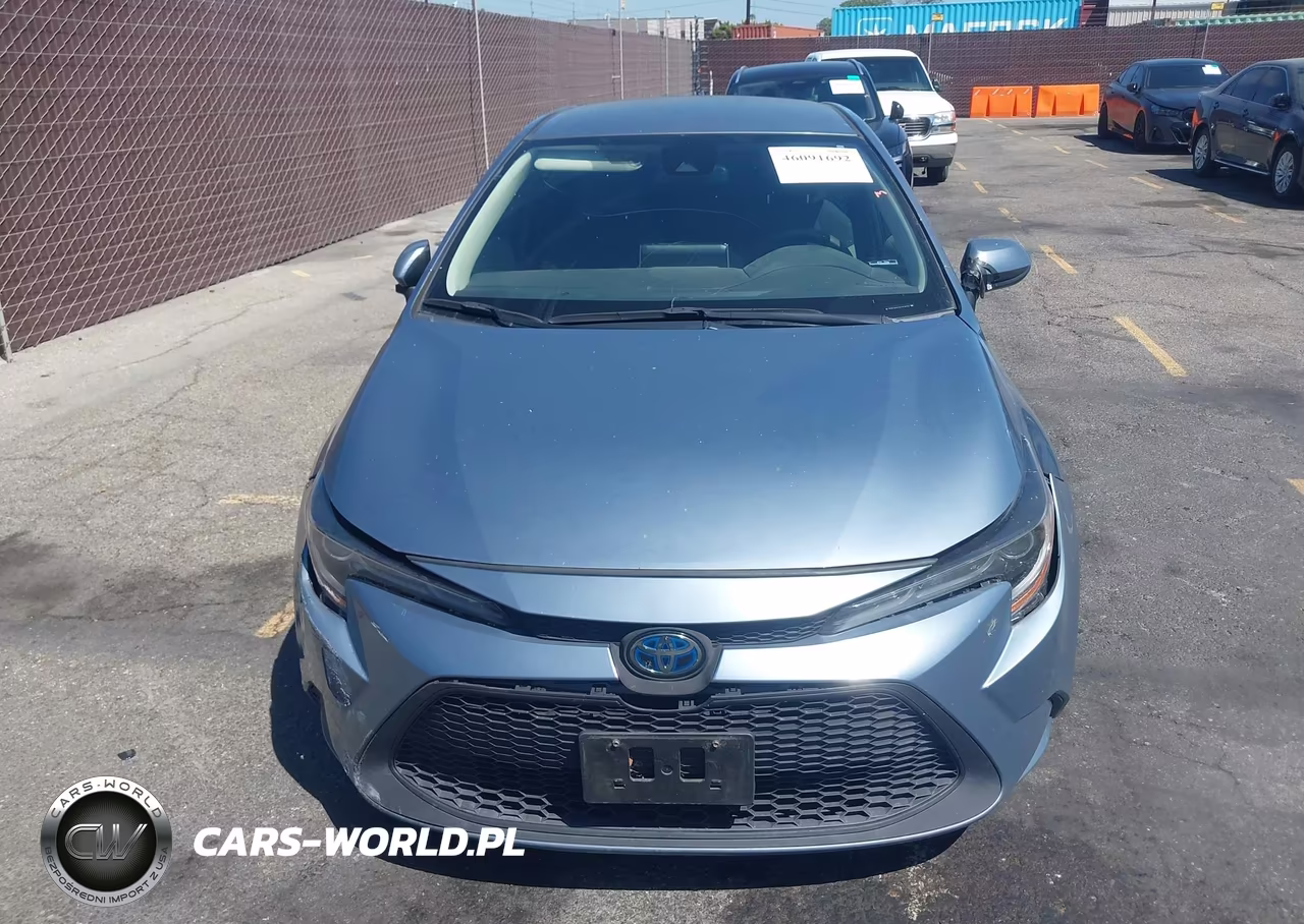 2021 Toyota Corolla Hybrid Le VIN:JTDEAMDE1MJ018006 - 12