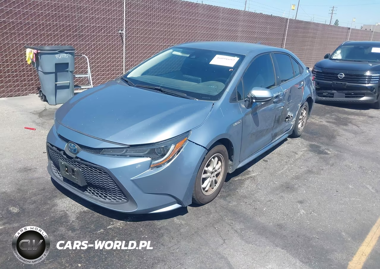 2021 Toyota Corolla Hybrid Le VIN:JTDEAMDE1MJ018006 - 2