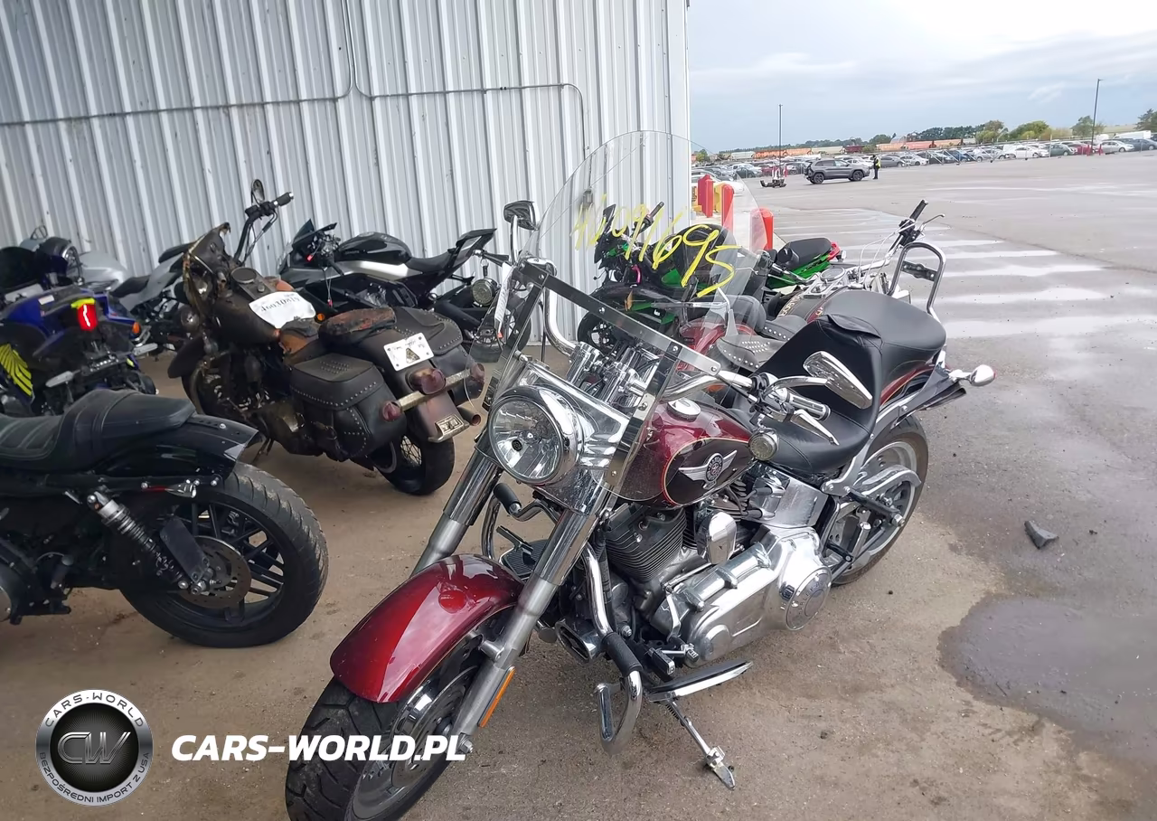 2014 Harley-Davidson Flstf Fatboy VIN:1HD1BXV14EB018987 - 2