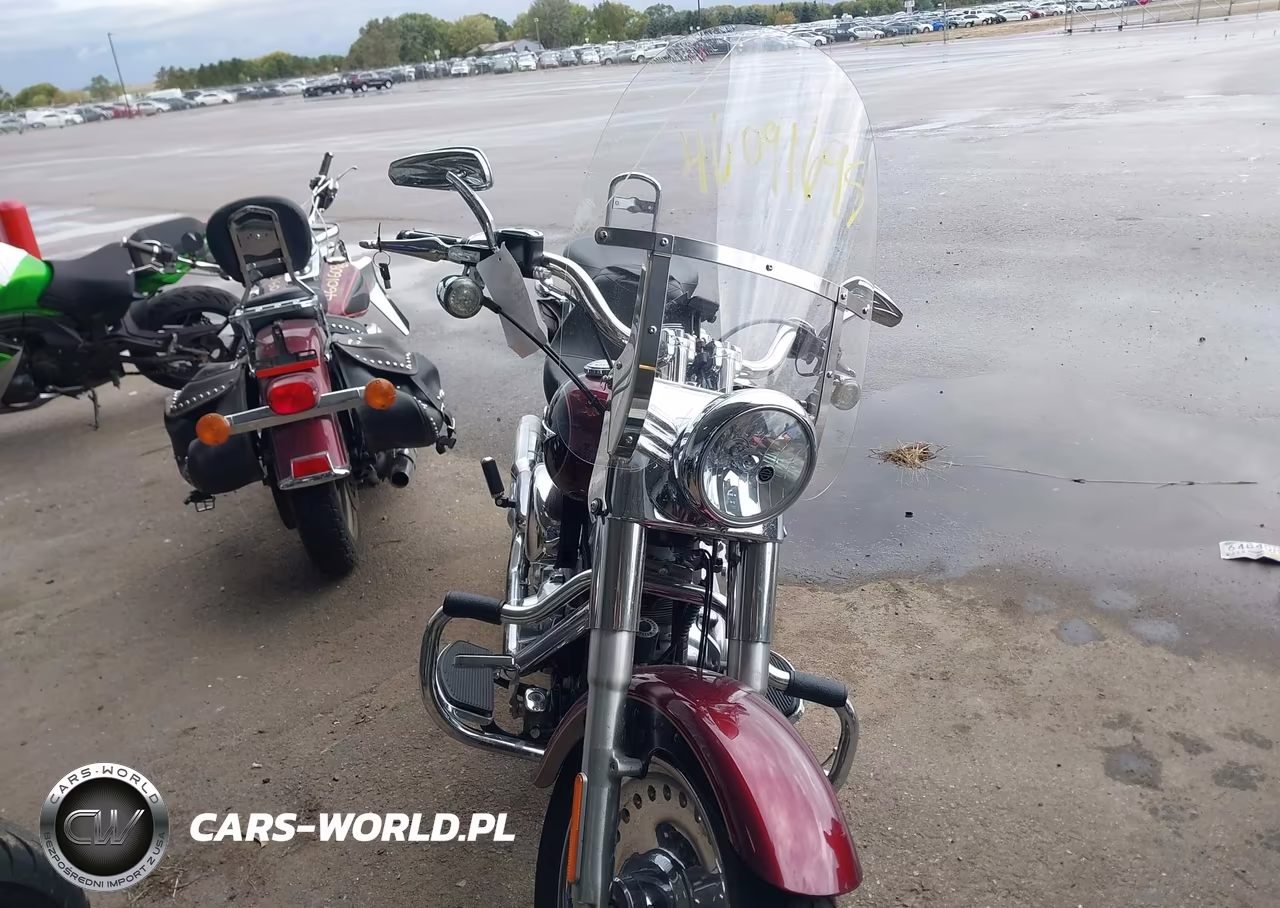 2014 Harley-Davidson Flstf Fatboy VIN:1HD1BXV14EB018987 - 5