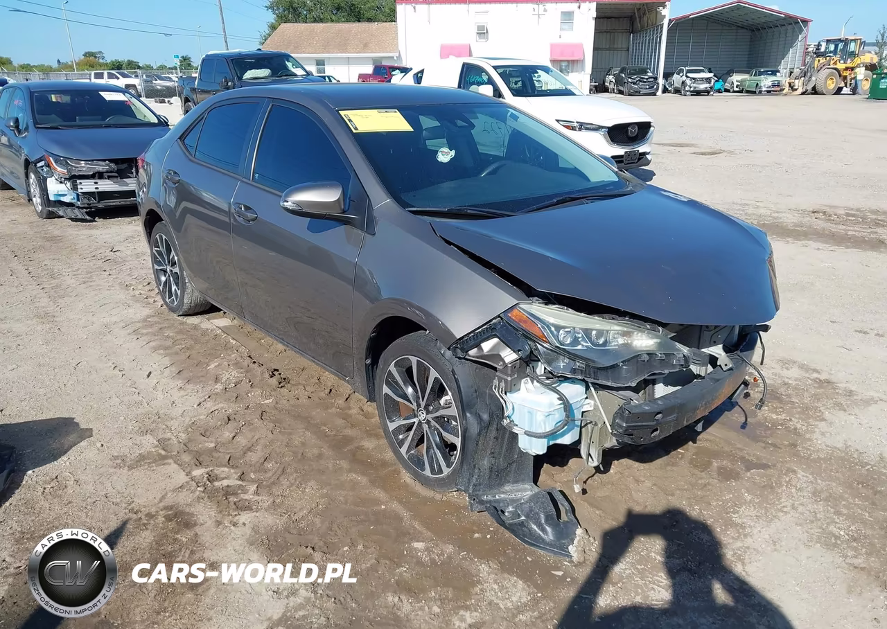 2017 Toyota Corolla Se VIN:5YFBURHE7HP675217 - 1