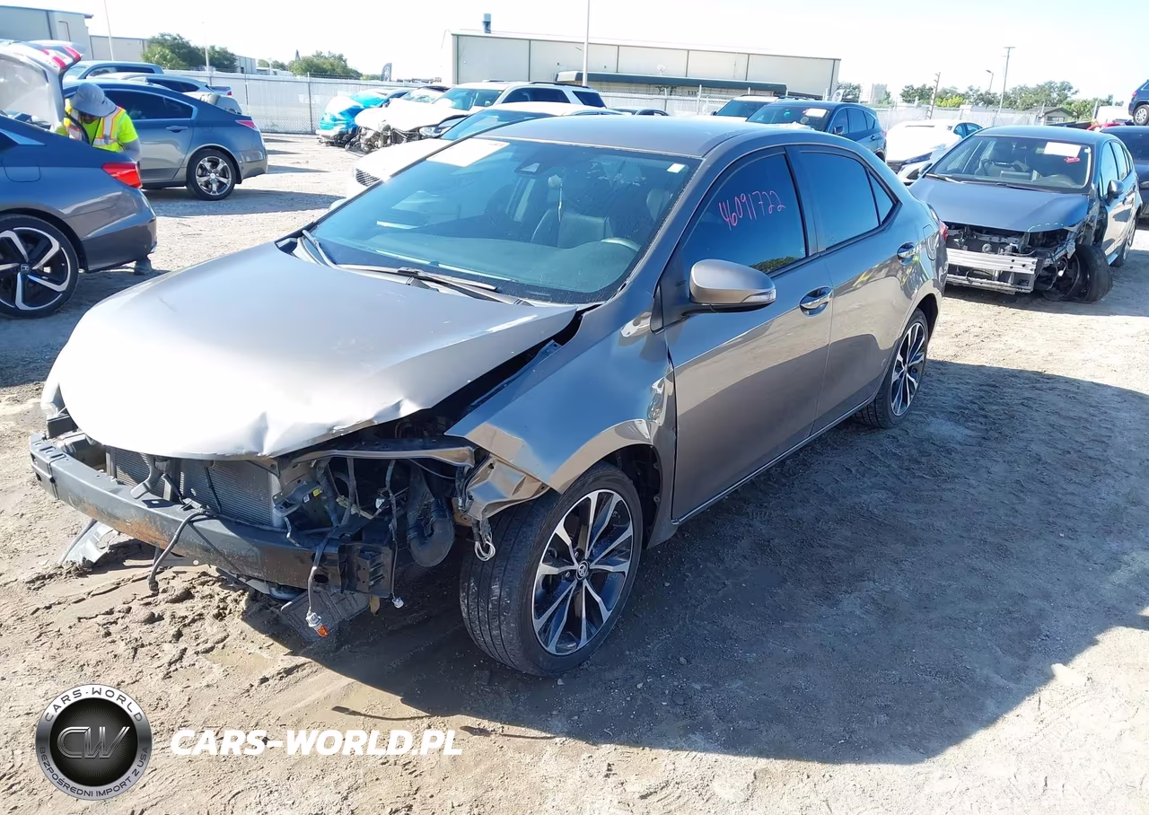 2017 Toyota Corolla Se VIN:5YFBURHE7HP675217 - 2