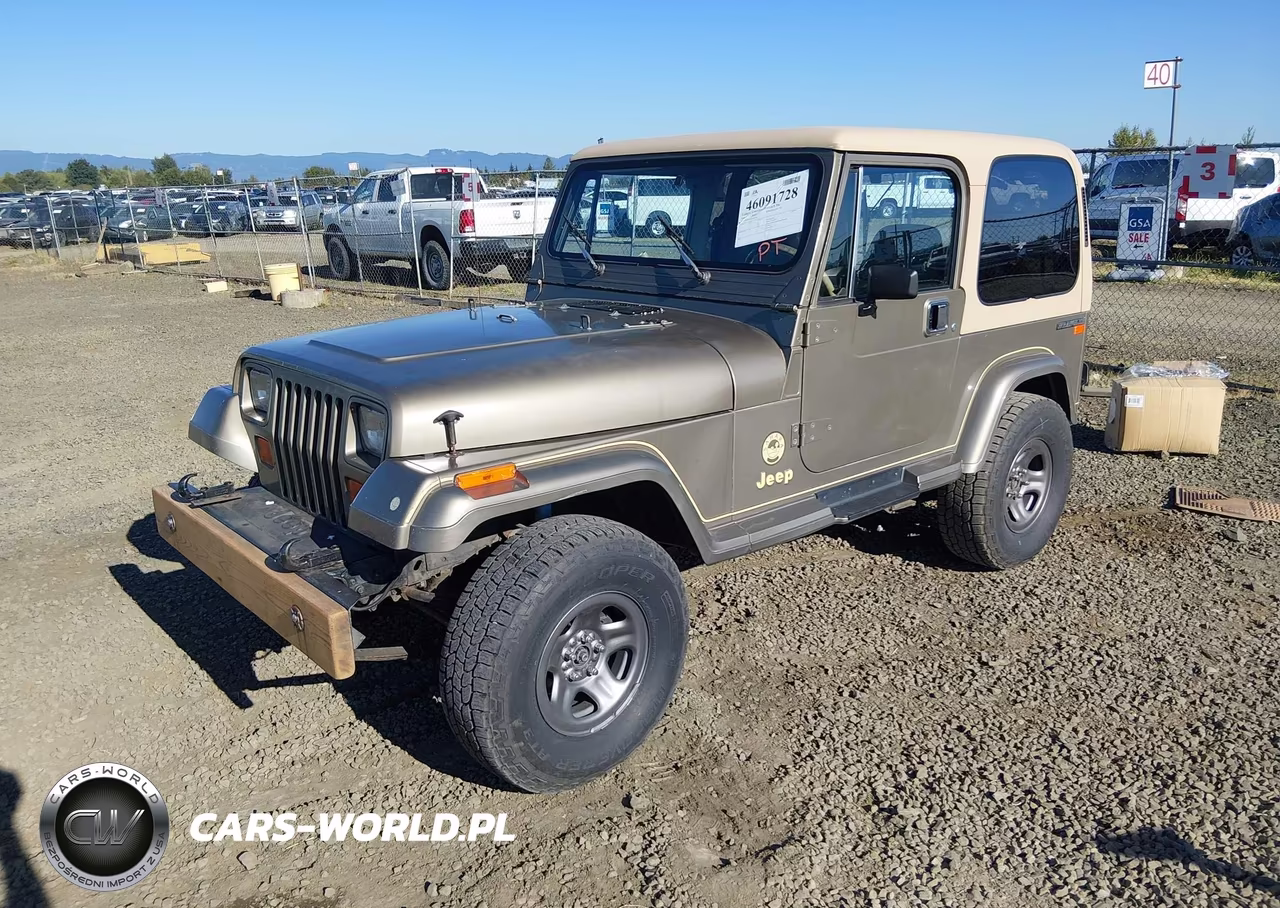 1990 Jeep Wrangler - Yj Sahara VIN:2J4FY49T9LJ549139 - 2