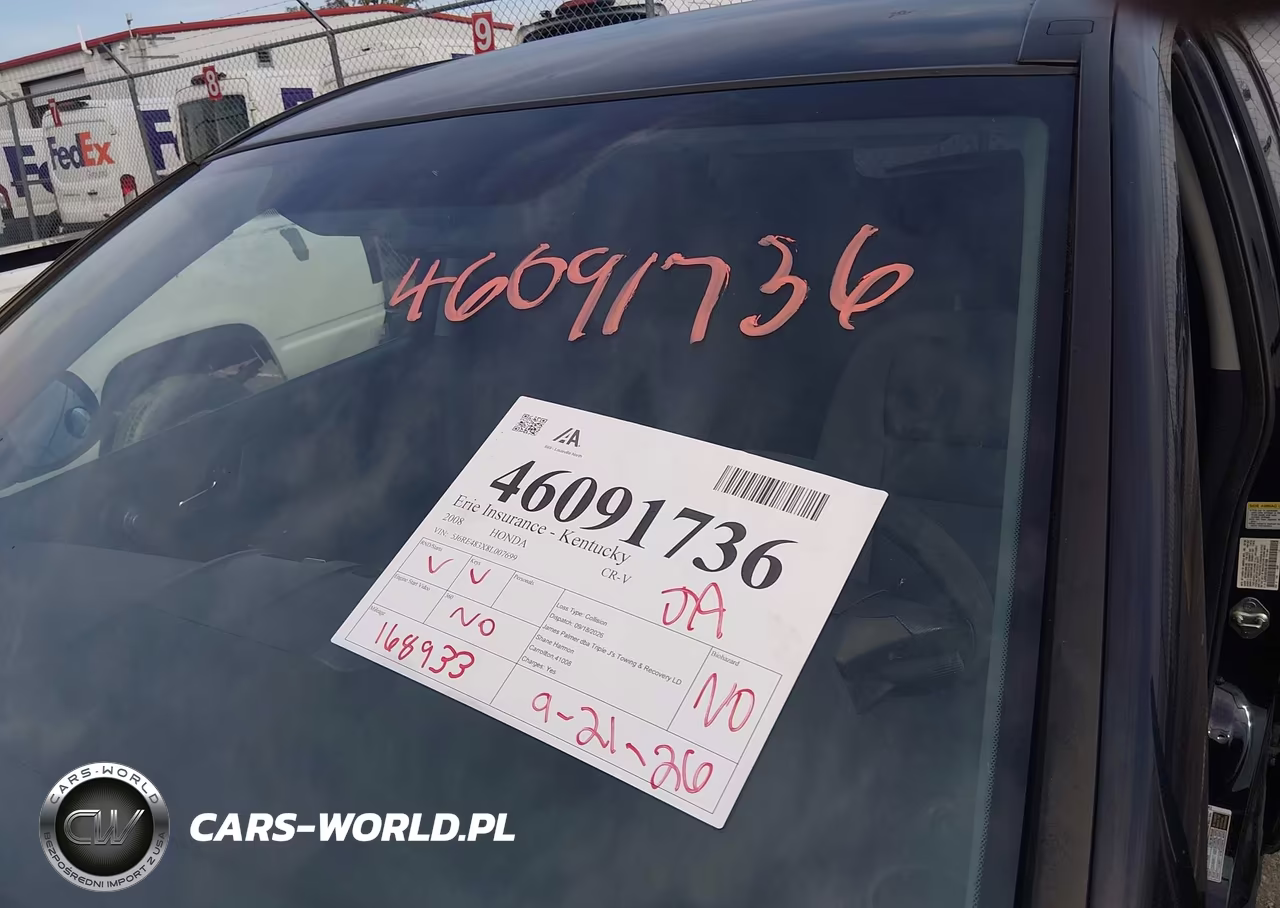 2008 Honda Cr-V Lx VIN:5J6RE483X8L007699 - 15