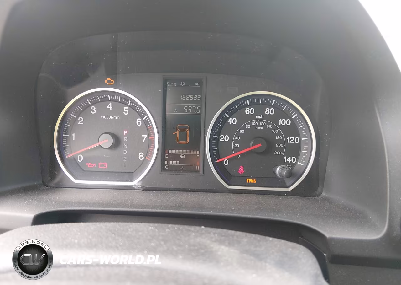 2008 Honda Cr-V Lx VIN:5J6RE483X8L007699 - 7