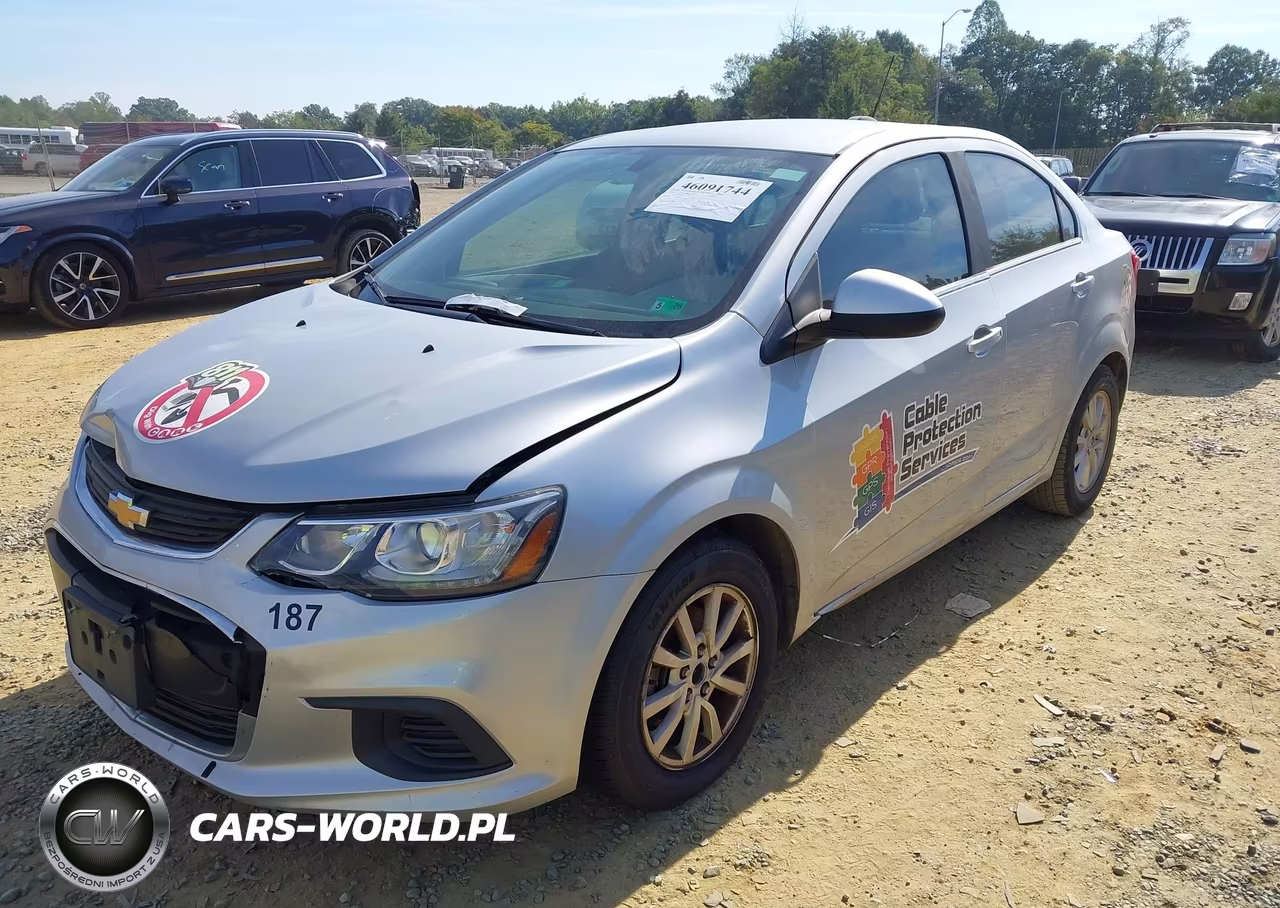 2019 Chevrolet Sonic Lt Auto VIN:1G1JD5SB1K4111259 - 2