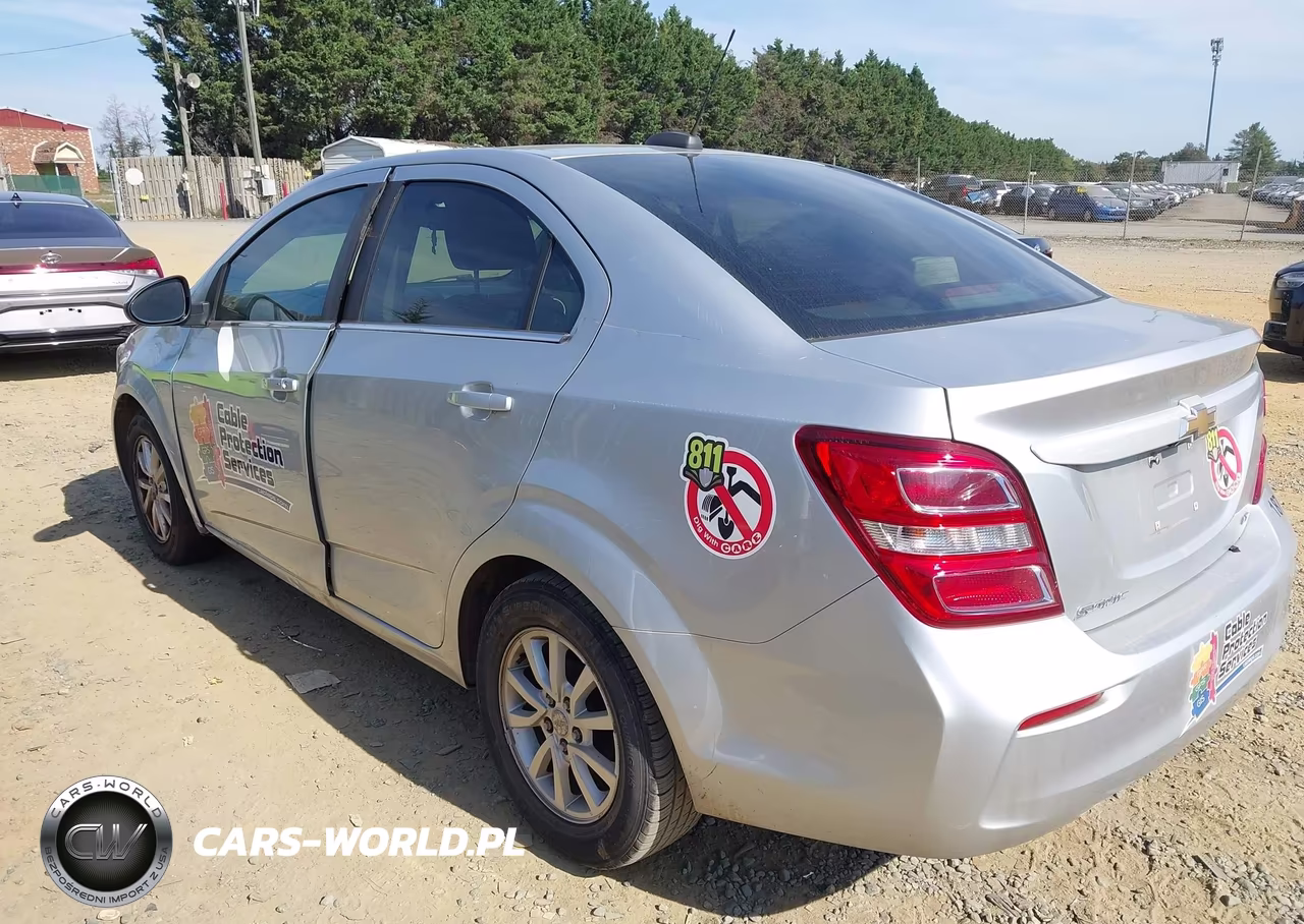 2019 Chevrolet Sonic Lt Auto VIN:1G1JD5SB1K4111259 - 3