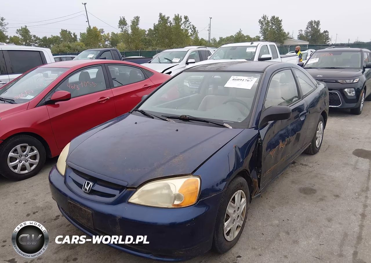 2003 Honda Civic Lx VIN:1HGEM22573L079735 - 2