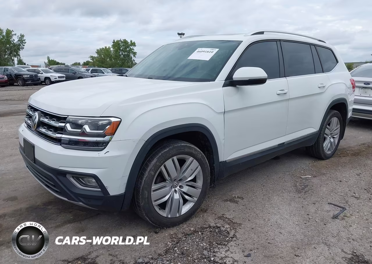 2019 Volkswagen Atlas Sel VIN:1V2MR2CA1KC536477 - 2