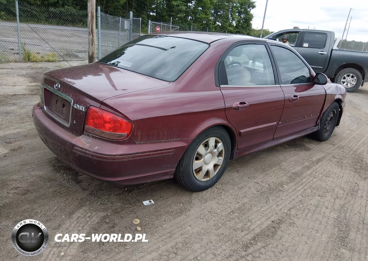 2005 Hyundai Sonata Gl V6 VIN:KMHWF25H55A148306 - 4