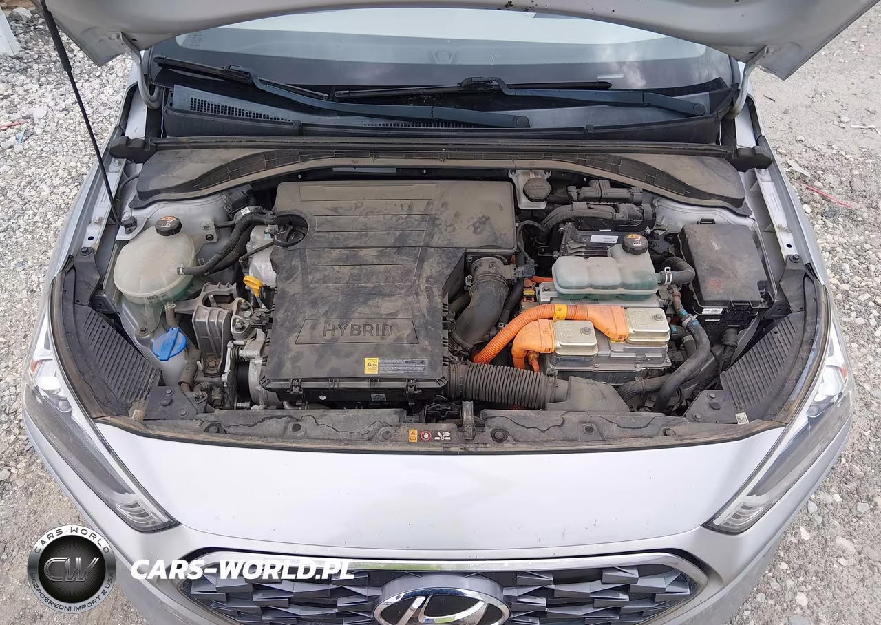 2020 Hyundai Ioniq Hybrid Blue VIN:KMHC65LC8LU220641 - 10