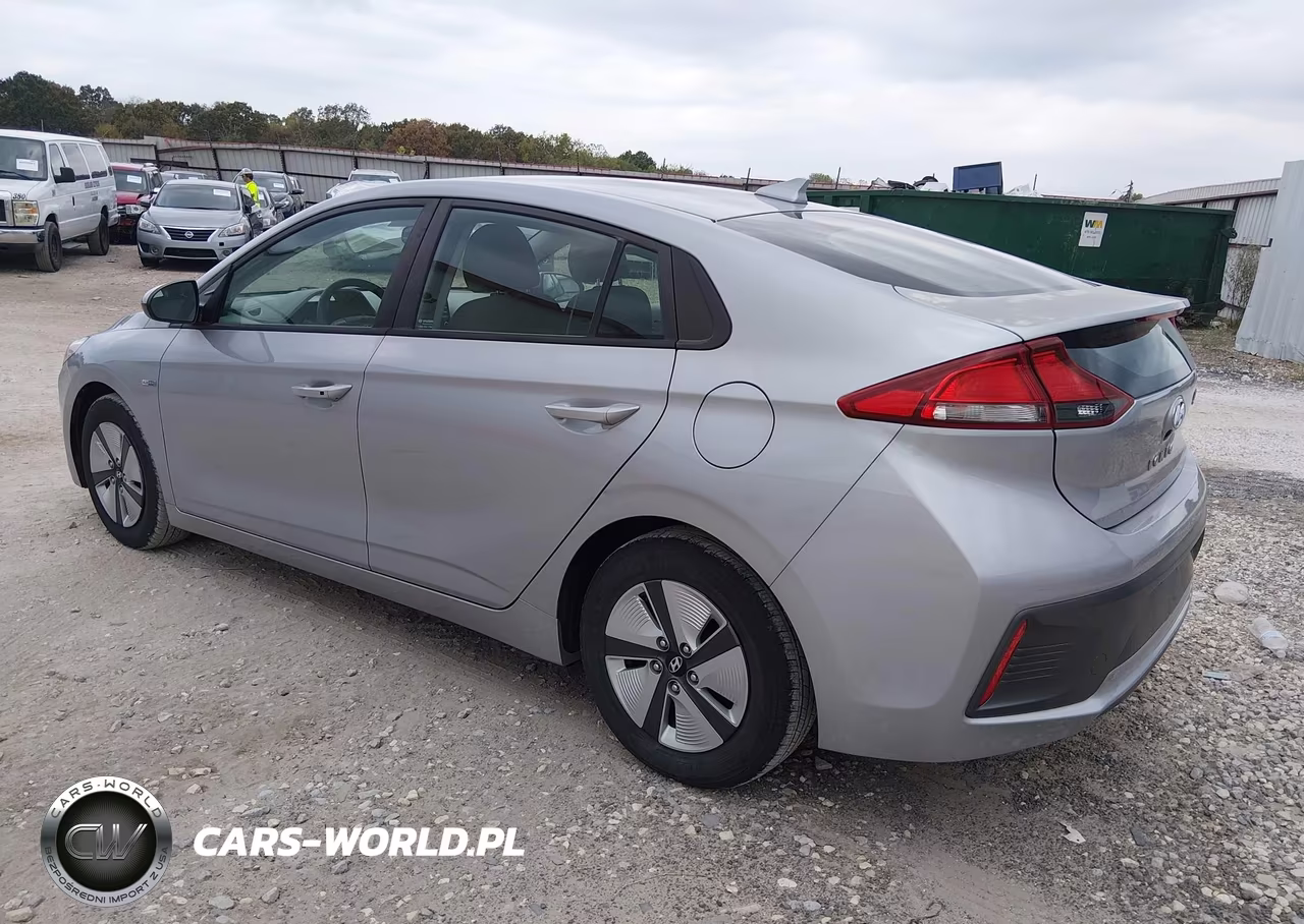2020 Hyundai Ioniq Hybrid Blue VIN:KMHC65LC8LU220641 - 3