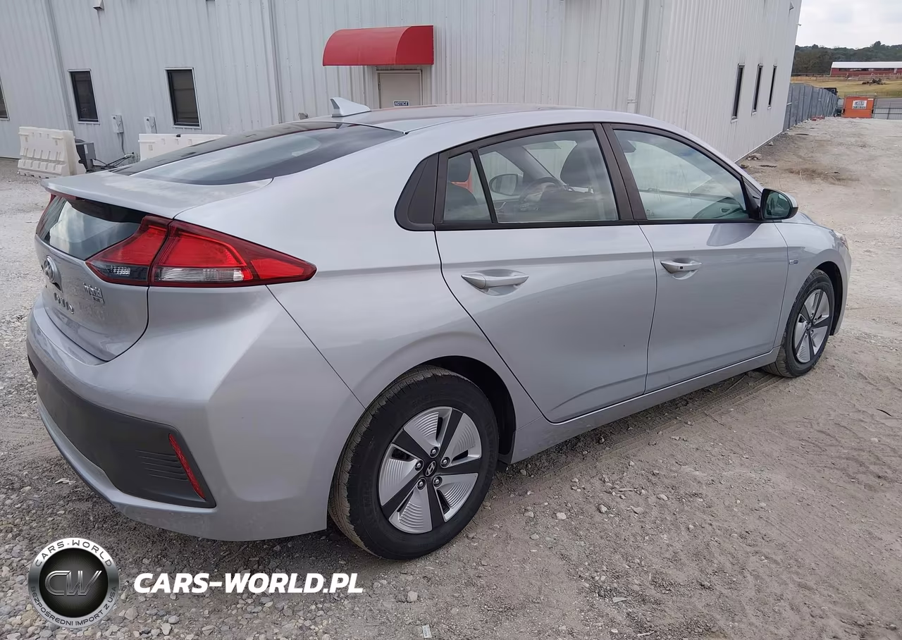 2020 Hyundai Ioniq Hybrid Blue VIN:KMHC65LC8LU220641 - 4