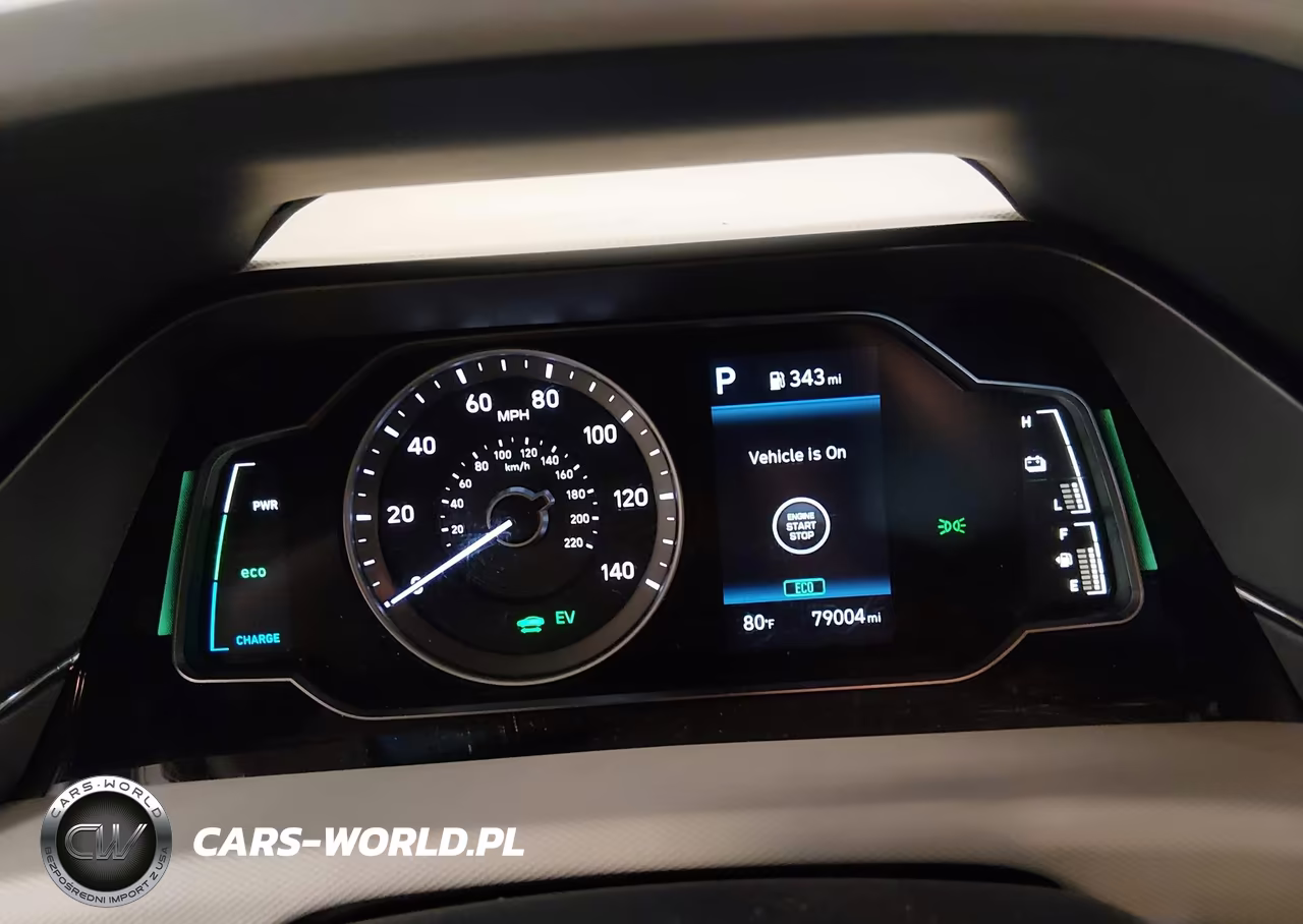 2020 Hyundai Ioniq Hybrid Blue VIN:KMHC65LC8LU220641 - 7