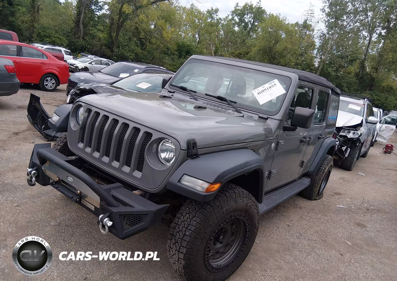 2018 Jeep Wrangler Unlimited Sport 4X4 VIN:1C4HJXDG5JW264605 - 2