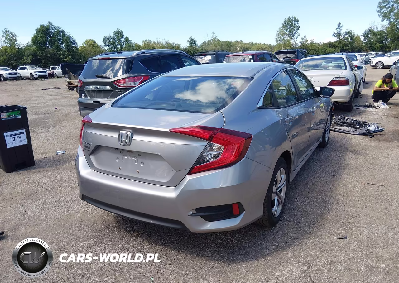 2018 Honda Civic Lx VIN:19XFC2F53JE002642 - 4