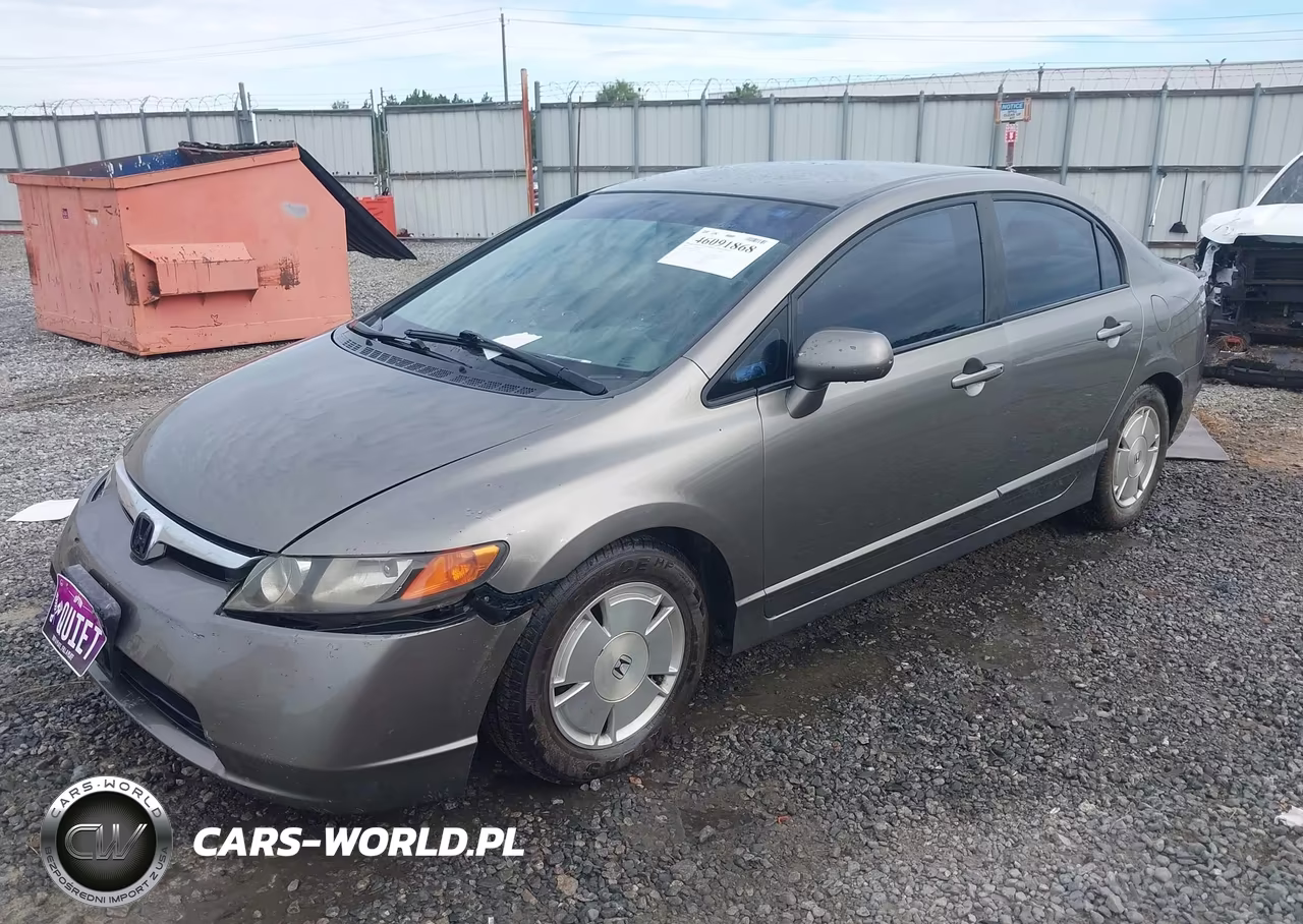 2008 Honda Civic Lx VIN:1HGFA16578L109700 - 2
