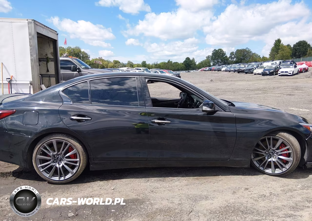 2023 Infiniti Q50 Red Sport 400 Awd VIN:JN1FV7DRXPM590551 - 13