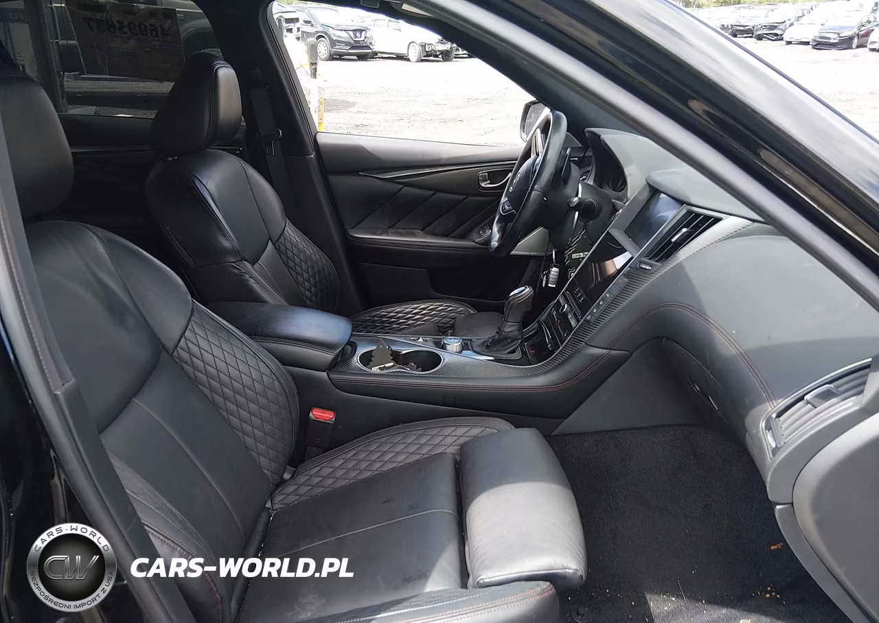 2023 Infiniti Q50 Red Sport 400 Awd VIN:JN1FV7DRXPM590551 - 5