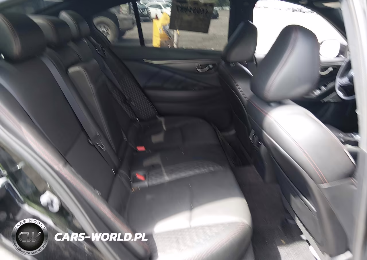 2023 Infiniti Q50 Red Sport 400 Awd VIN:JN1FV7DRXPM590551 - 8