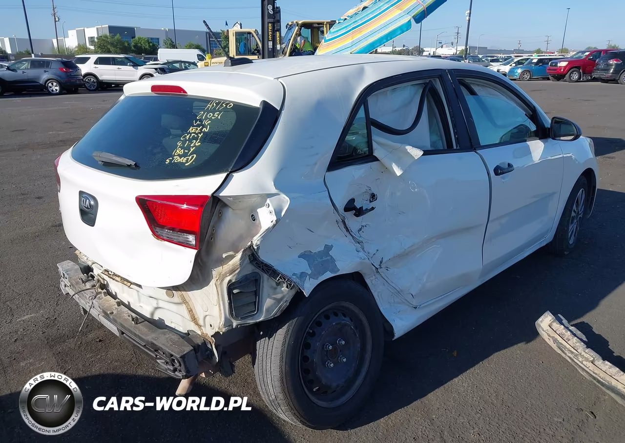 2018 Kia Rio Lx VIN:3KPA25ABXJE074725 - 4