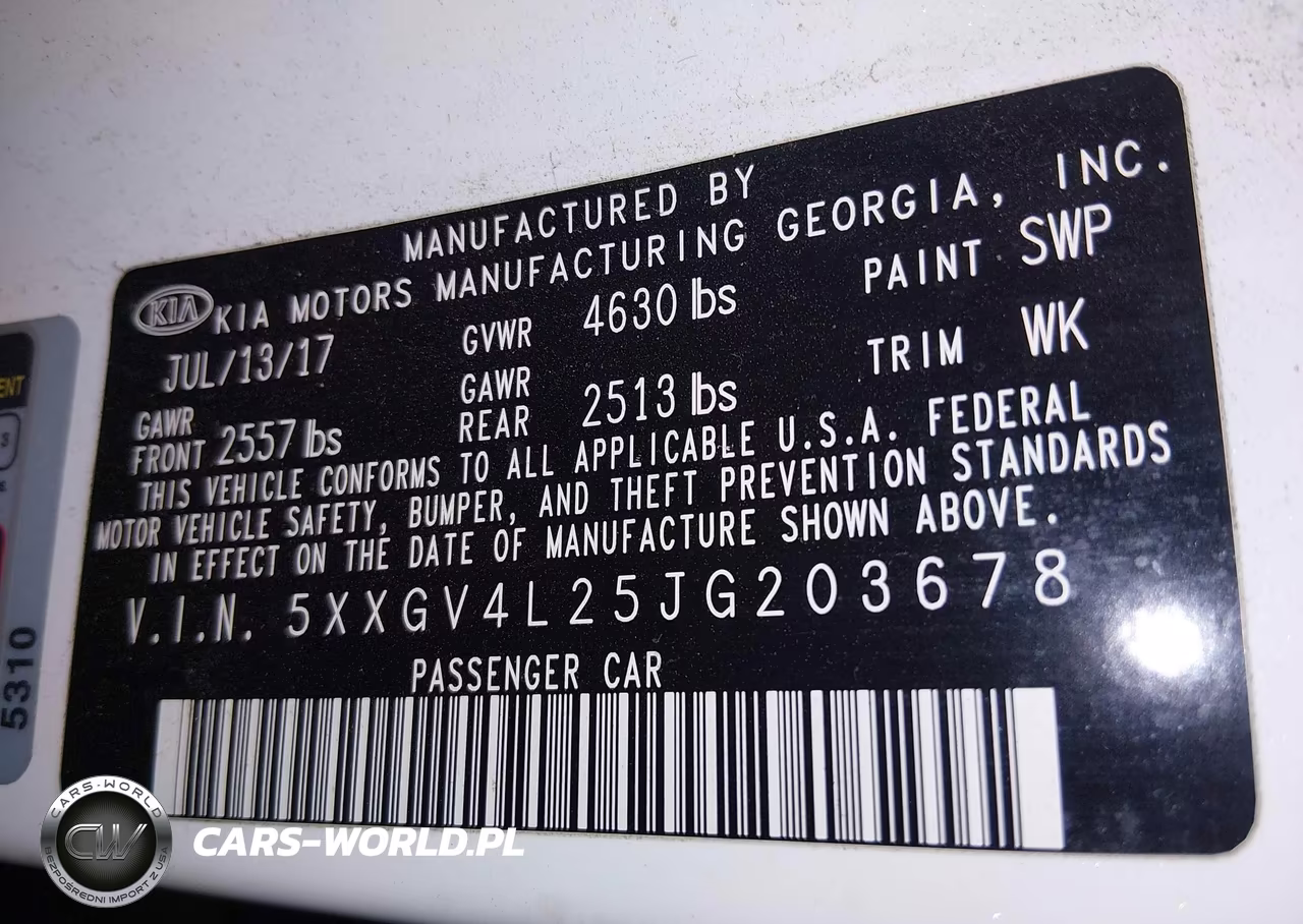 2018 Kia Optima Sx Turbo VIN:5XXGV4L25JG203678 - 9