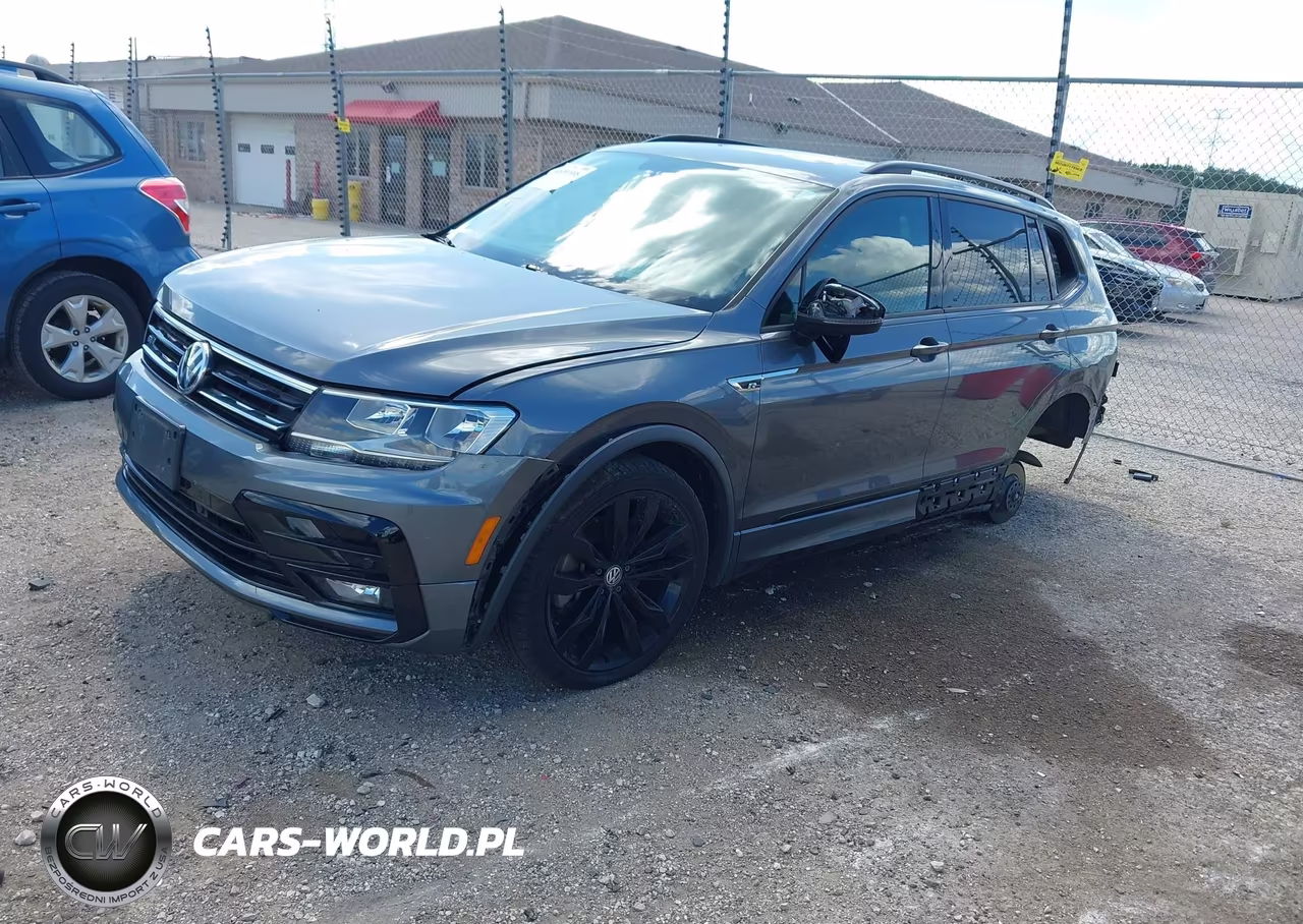 2020 Volkswagen Tiguan 2.0T Se-2.0T Se R-Line Black-2.0T Sel VIN:3VV2B7AX3LM058422 - 2