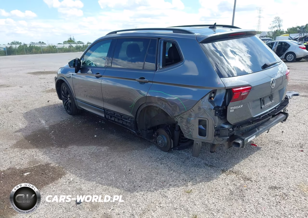 2020 Volkswagen Tiguan 2.0T Se-2.0T Se R-Line Black-2.0T Sel VIN:3VV2B7AX3LM058422 - 3