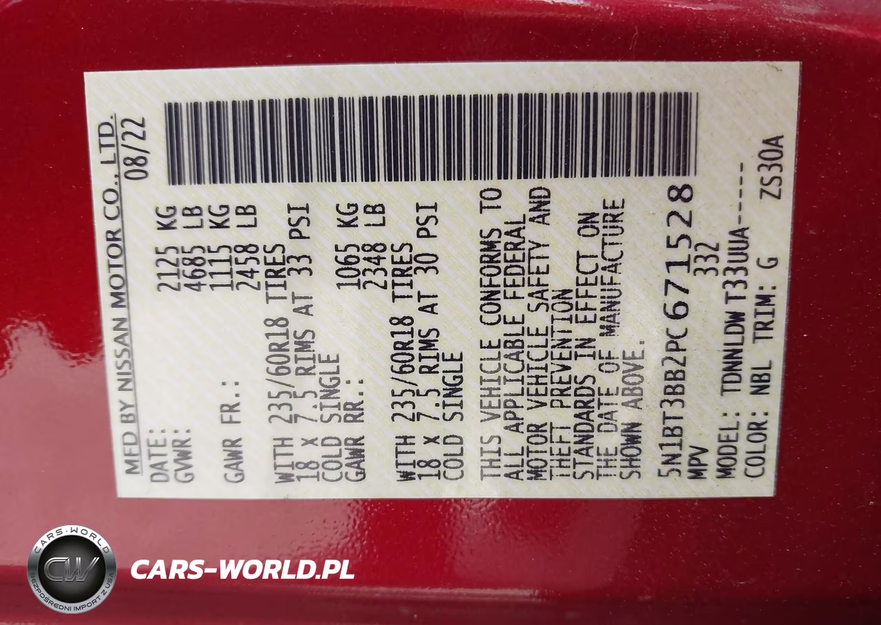 2023 Nissan Rogue Sv Intelligent Awd VIN:5N1BT3BB2PC671528 - 9