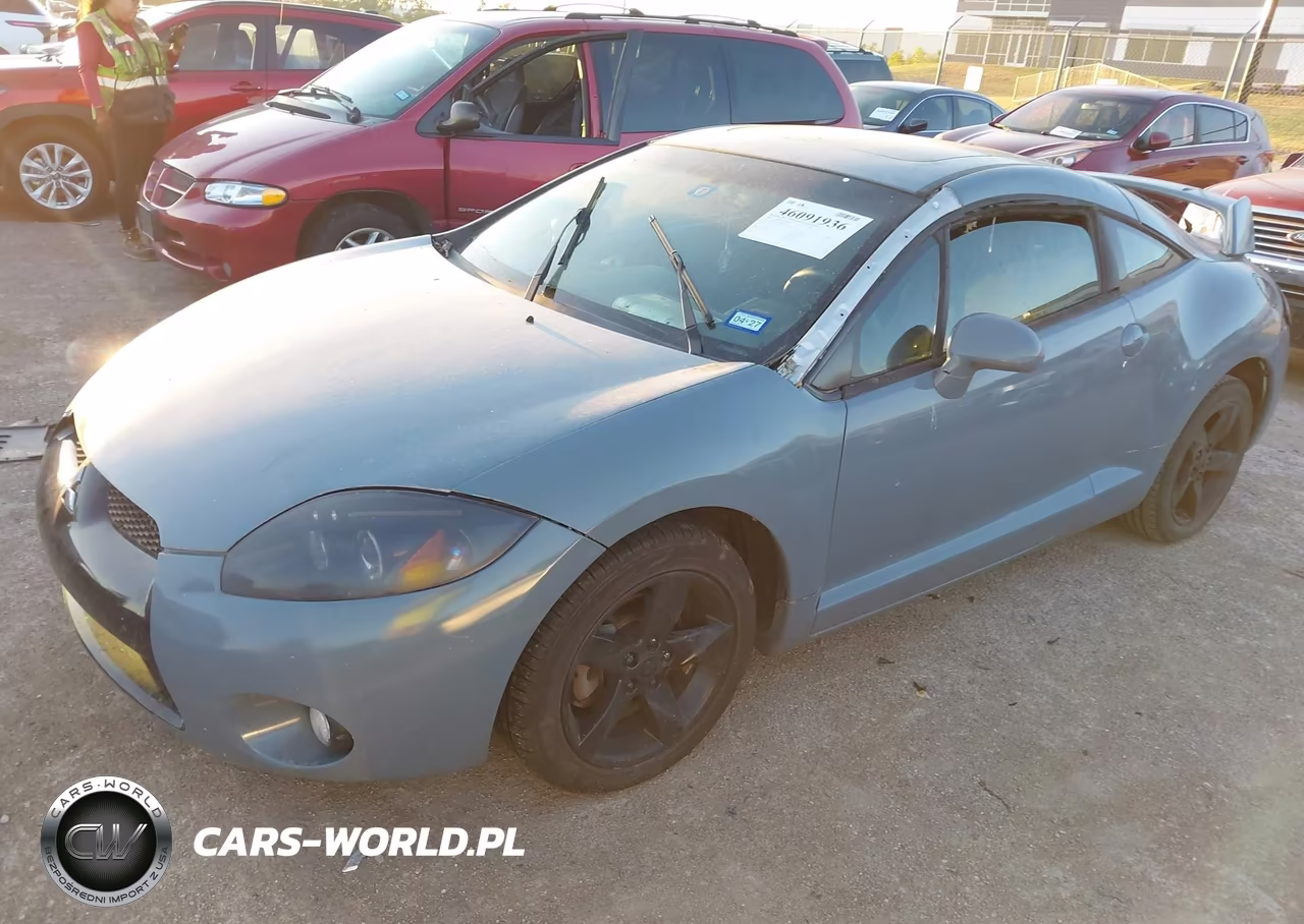 2007 Mitsubishi Eclipse Gs VIN:4A3AK24F37E011531 - 2