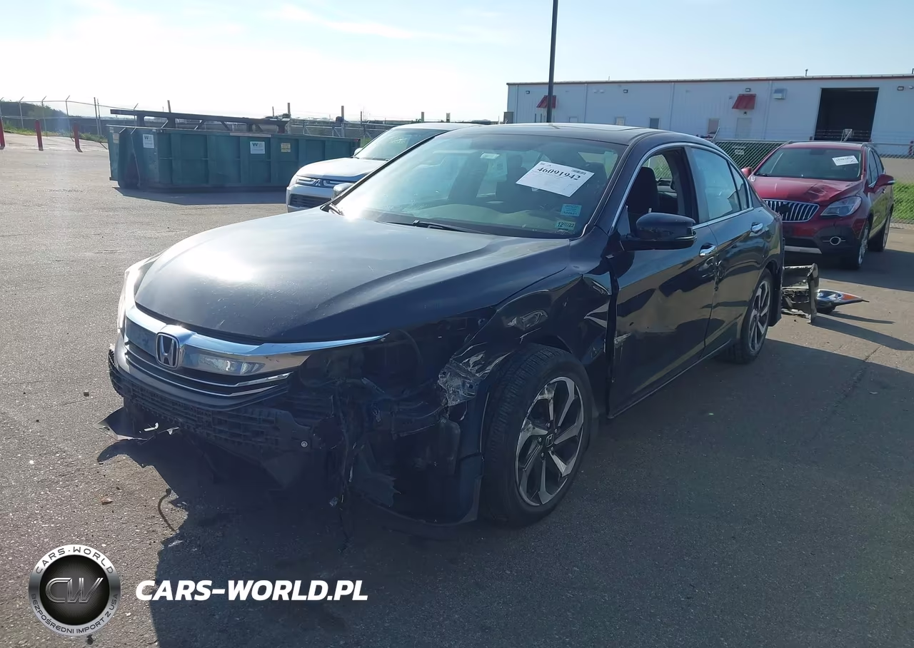 2016 Honda Accord Ex VIN:1HGCR2F78GA009537 - 6