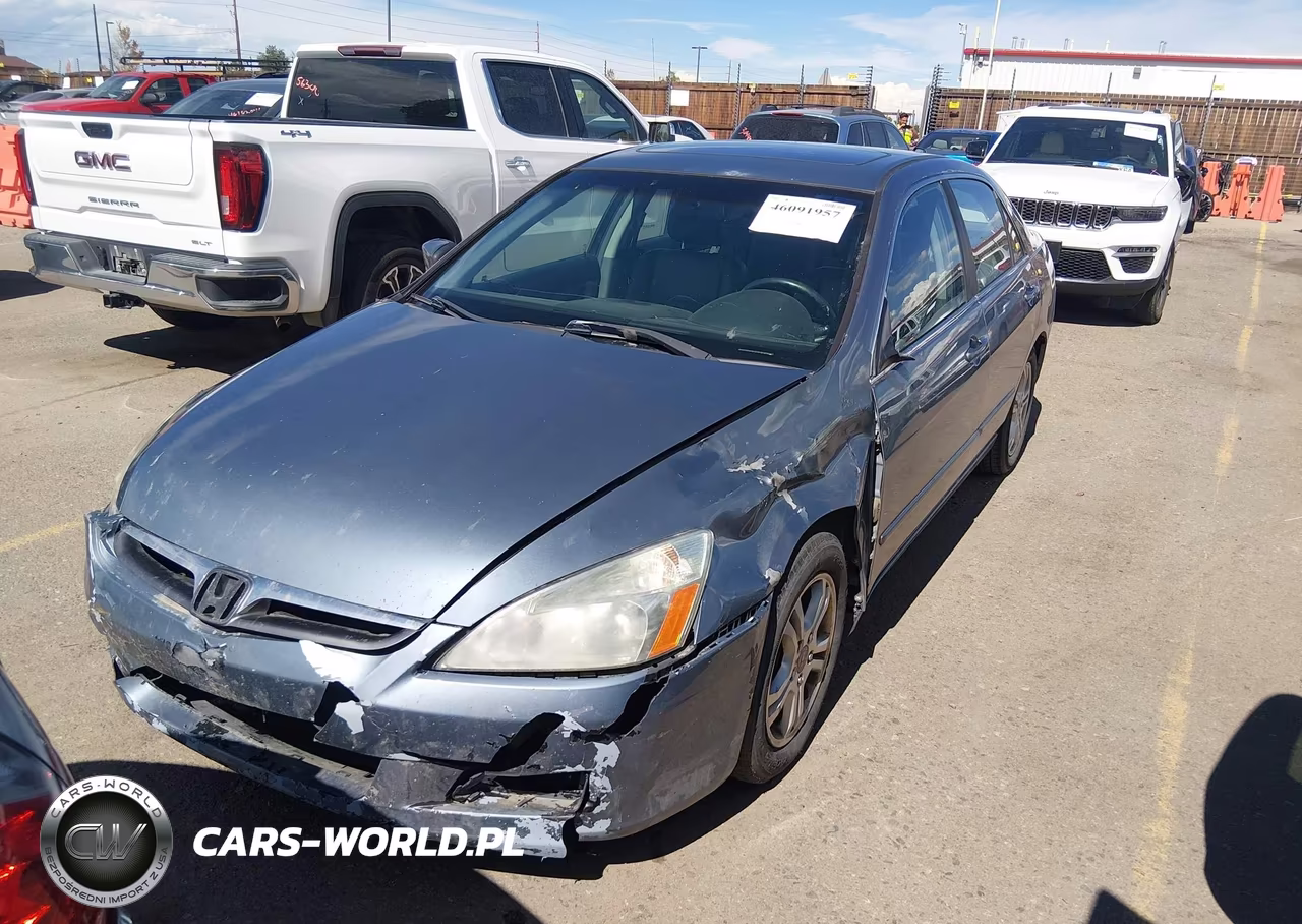 2007 Honda Accord 2.4 Ex VIN:1HGCM56827A179062 - 2