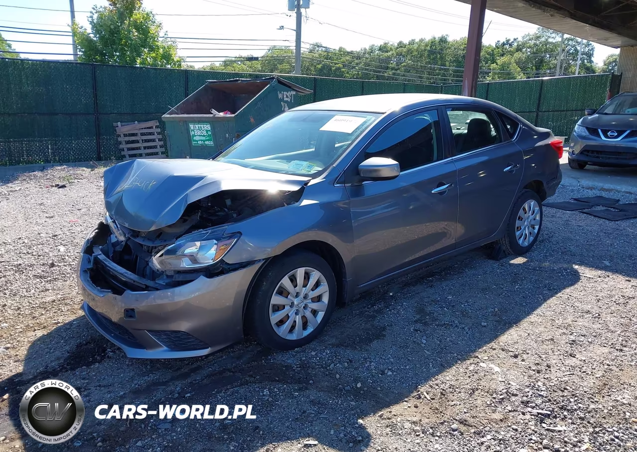 2017 Nissan Sentra Sv VIN:3N1AB7AP9HY341212 - 2