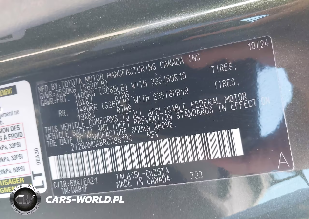 2024 Lexus Rx 350 Premium VIN:2T2BAMCA8RC088134 - 9