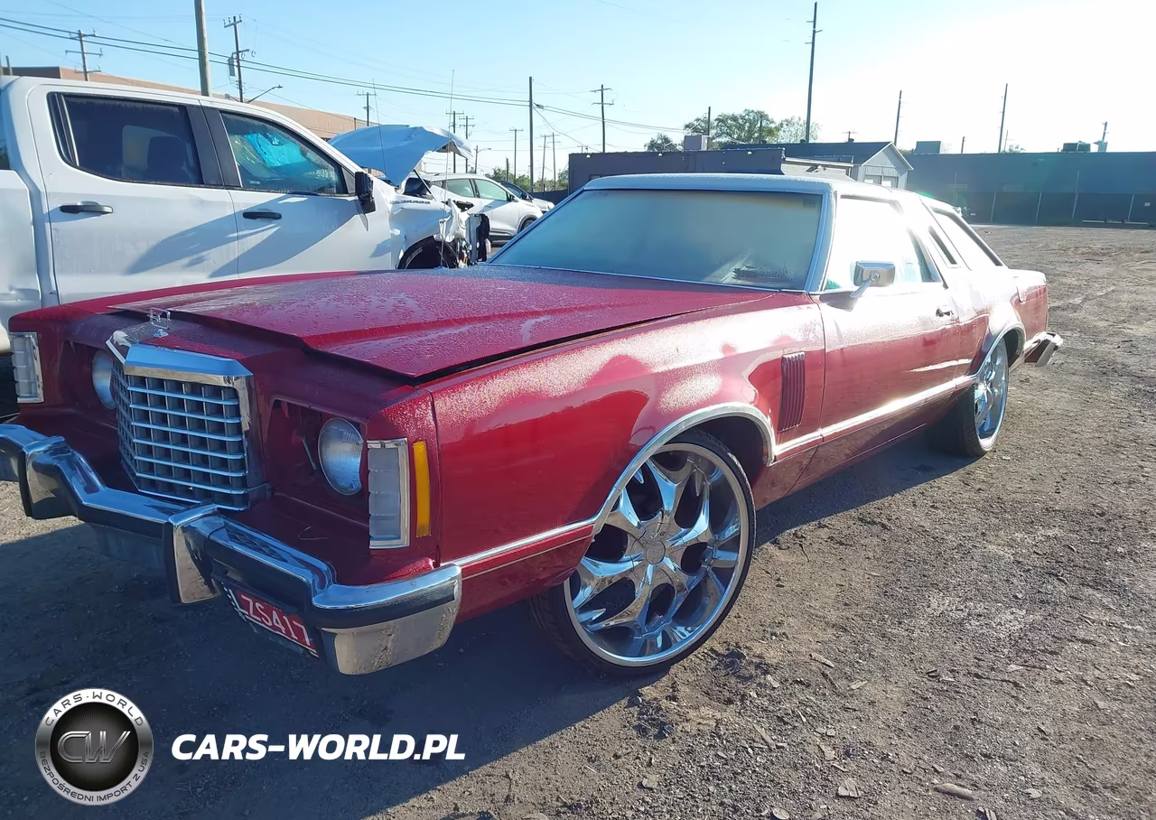 1977 Ford Thunderbird VIN:0000007G87H253711 - 2