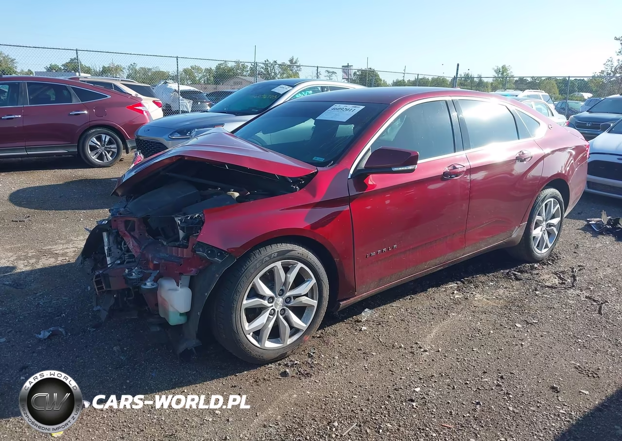 2016 Chevrolet Impala 2Lt VIN:2G1115S35G9129916 - 2
