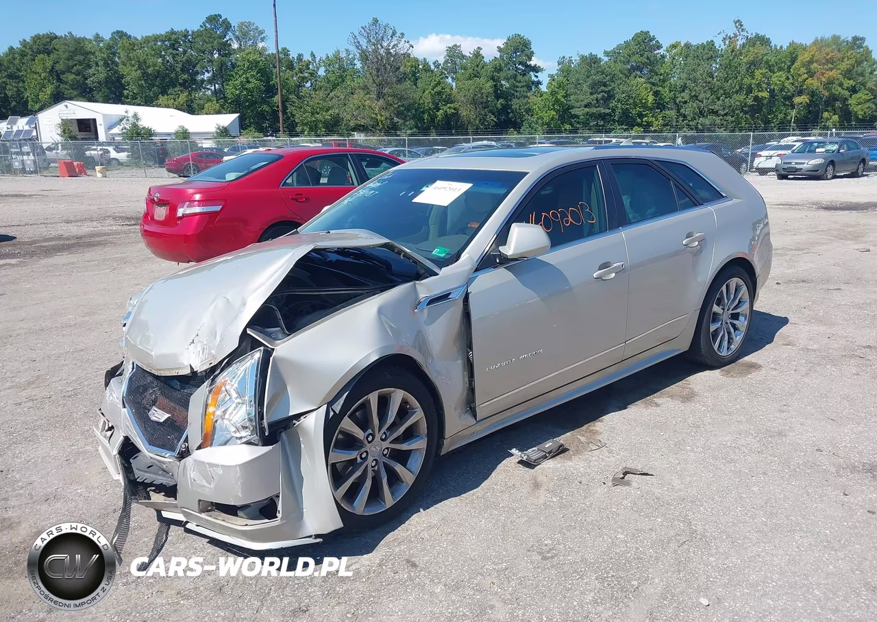 2013 Cadillac Cts Luxury VIN:1G6DF8E51D0114729 - 2