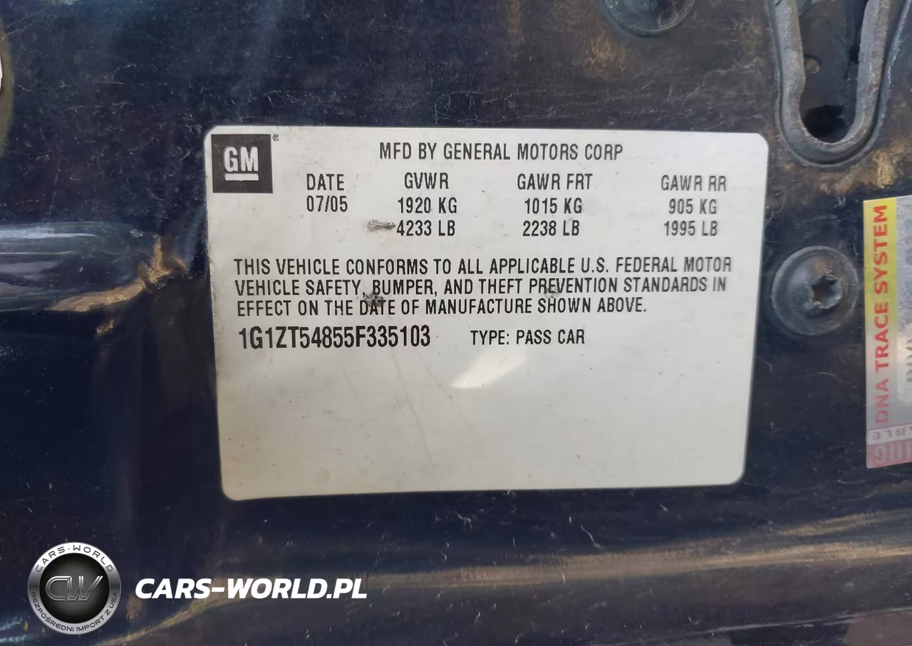 2005 Chevrolet Malibu Ls VIN:1G1ZT54855F335103 - 9