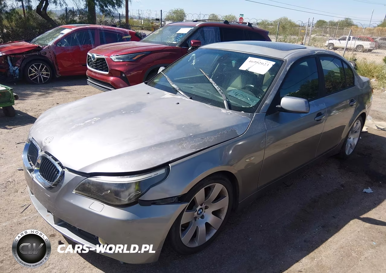 2007 BMW 530I VIN:WBANE735X7CM53670 - 2