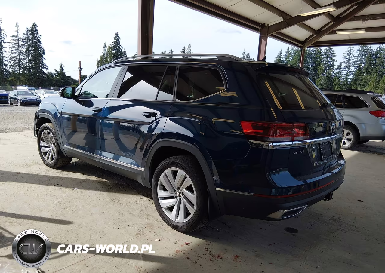 2021 Volkswagen Atlas 3.6L V6 Sel VIN:1V2BR2CA7MC500593 - 3