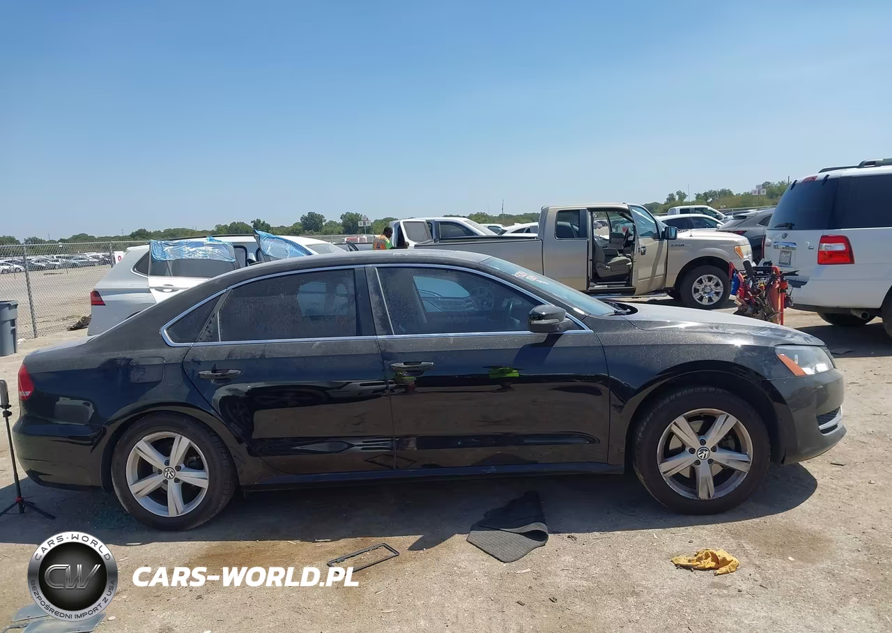 2013 Volkswagen Passat 2.5L Se VIN:1VWBH7A3XDC086504 - 12