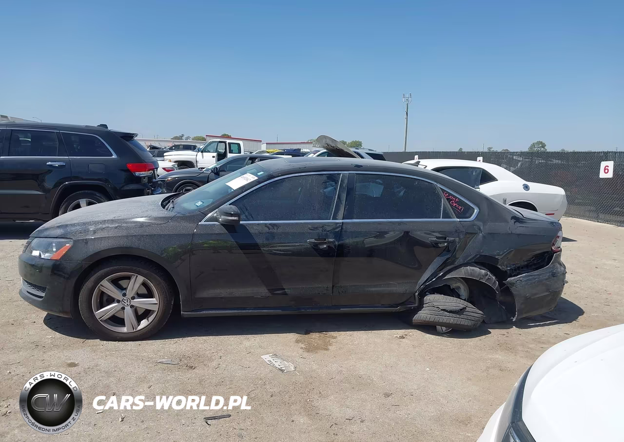 2013 Volkswagen Passat 2.5L Se VIN:1VWBH7A3XDC086504 - 13