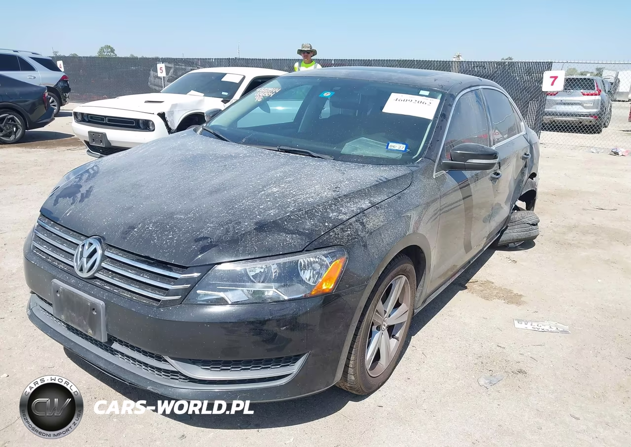 2013 Volkswagen Passat 2.5L Se VIN:1VWBH7A3XDC086504 - 2