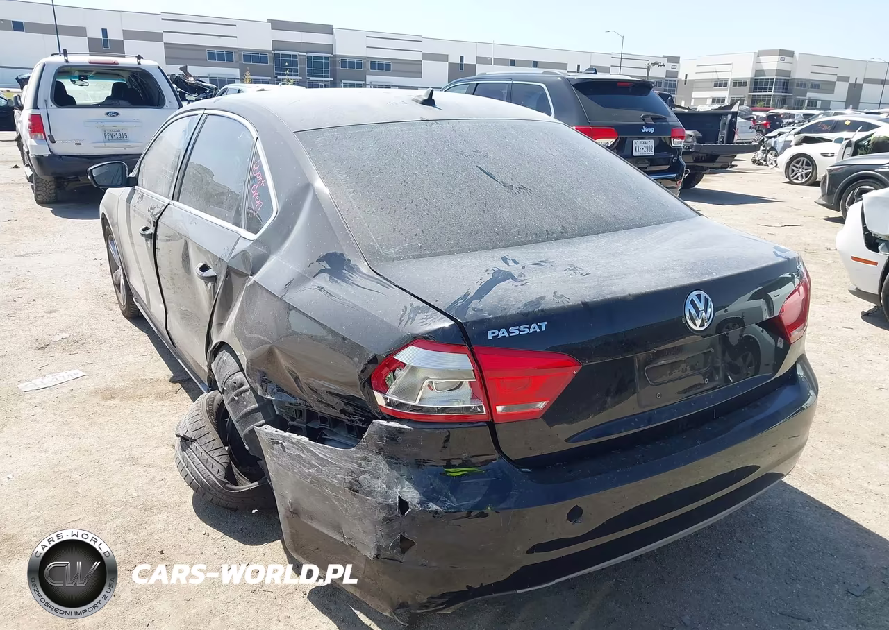 2013 Volkswagen Passat 2.5L Se VIN:1VWBH7A3XDC086504 - 3