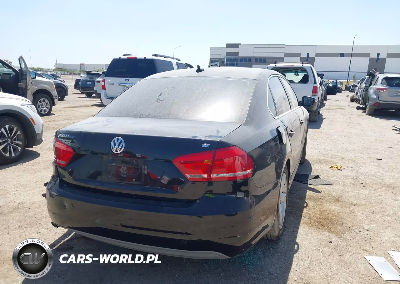 2013 Volkswagen Passat 2.5L Se VIN:1VWBH7A3XDC086504 - 4