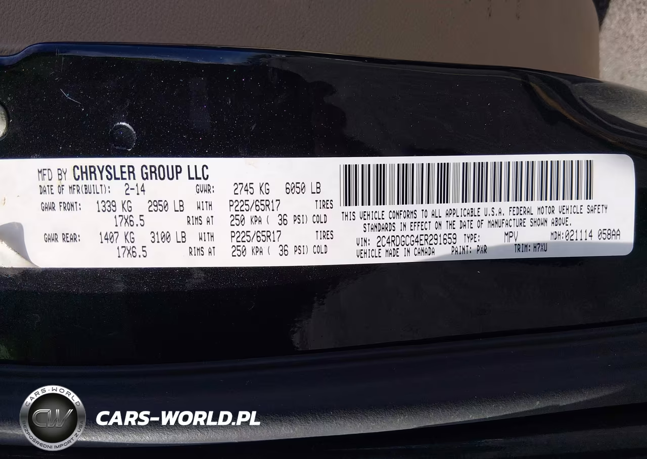 2014 Dodge Grand Caravan Sxt VIN:2C4RDGCG4ER291659 - 9