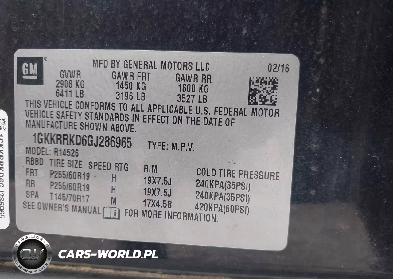 2016 GMC Acadia Slt-1 VIN:1GKKRRKD6GJ286965 - 9